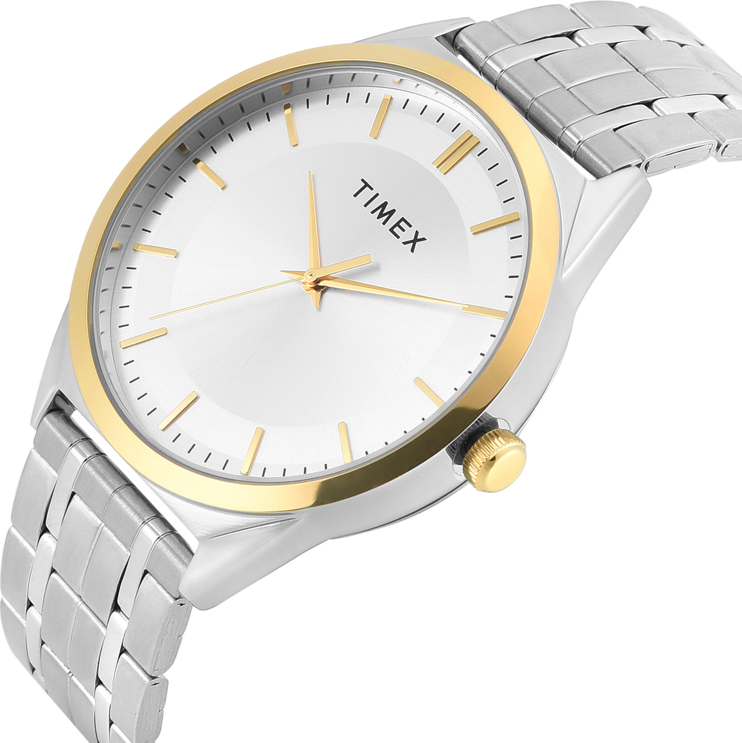 Image of TIMEX Silver Dial Analog Watch - For Men