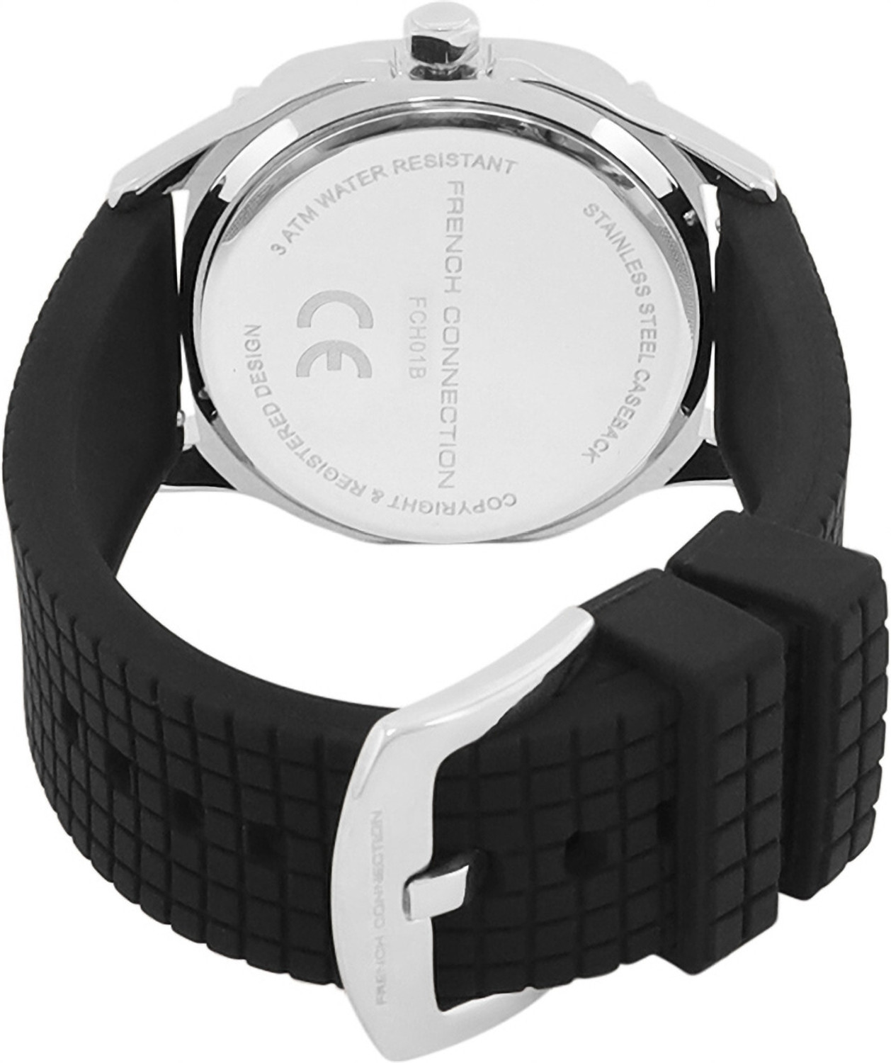 Image of French Connection Sunray Dial Vangaurd Analog Watch - For Men