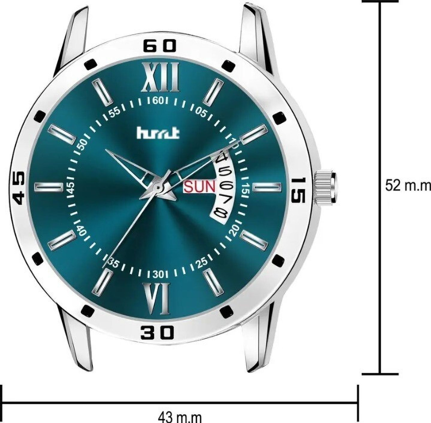 Image of hmt QUARTZ Exclusive Premium Plated Dial Chain Day & Date Functioning Analog Watch - For Men