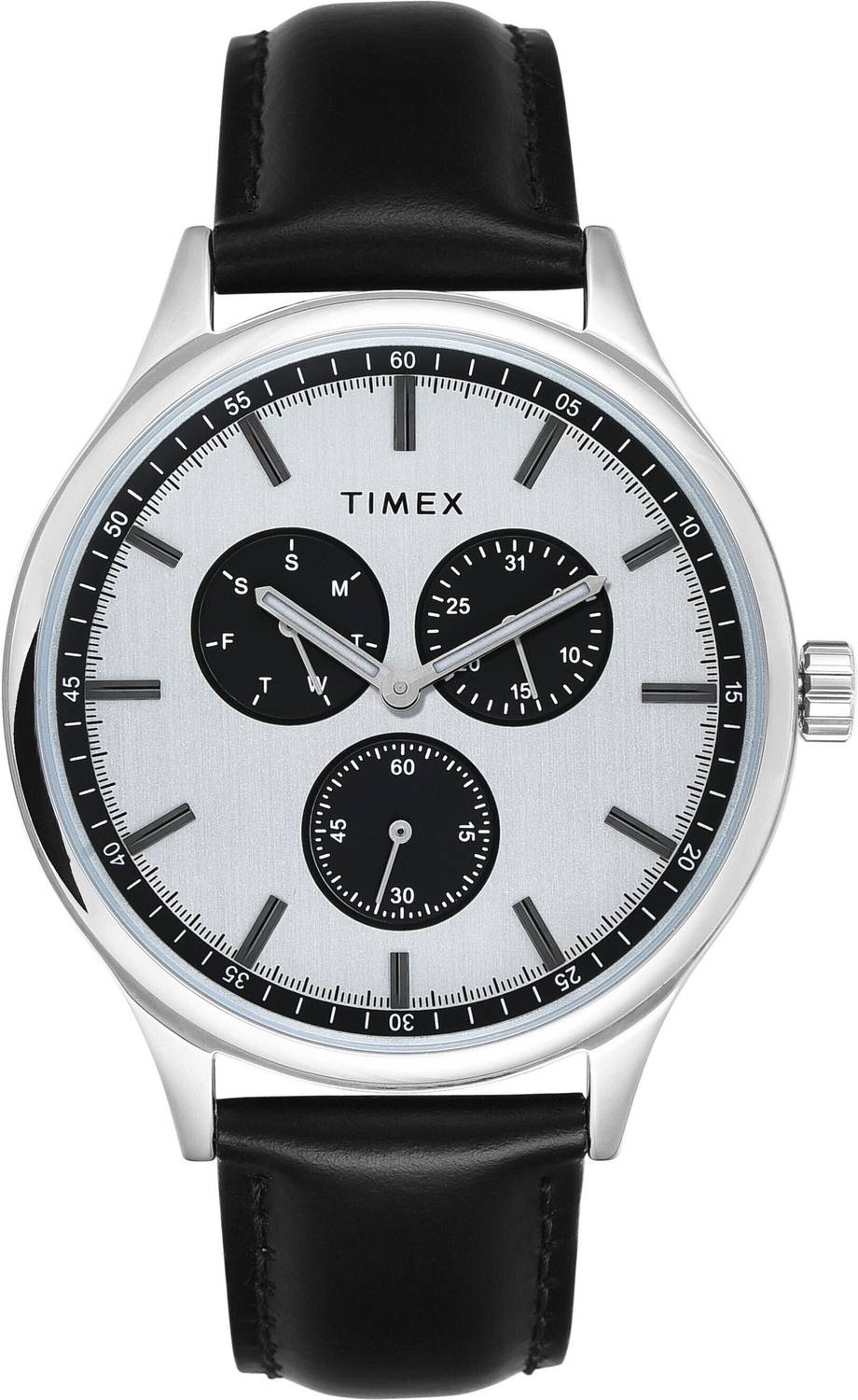 Timex Silver Dial Analog Watch for Men - Image 2