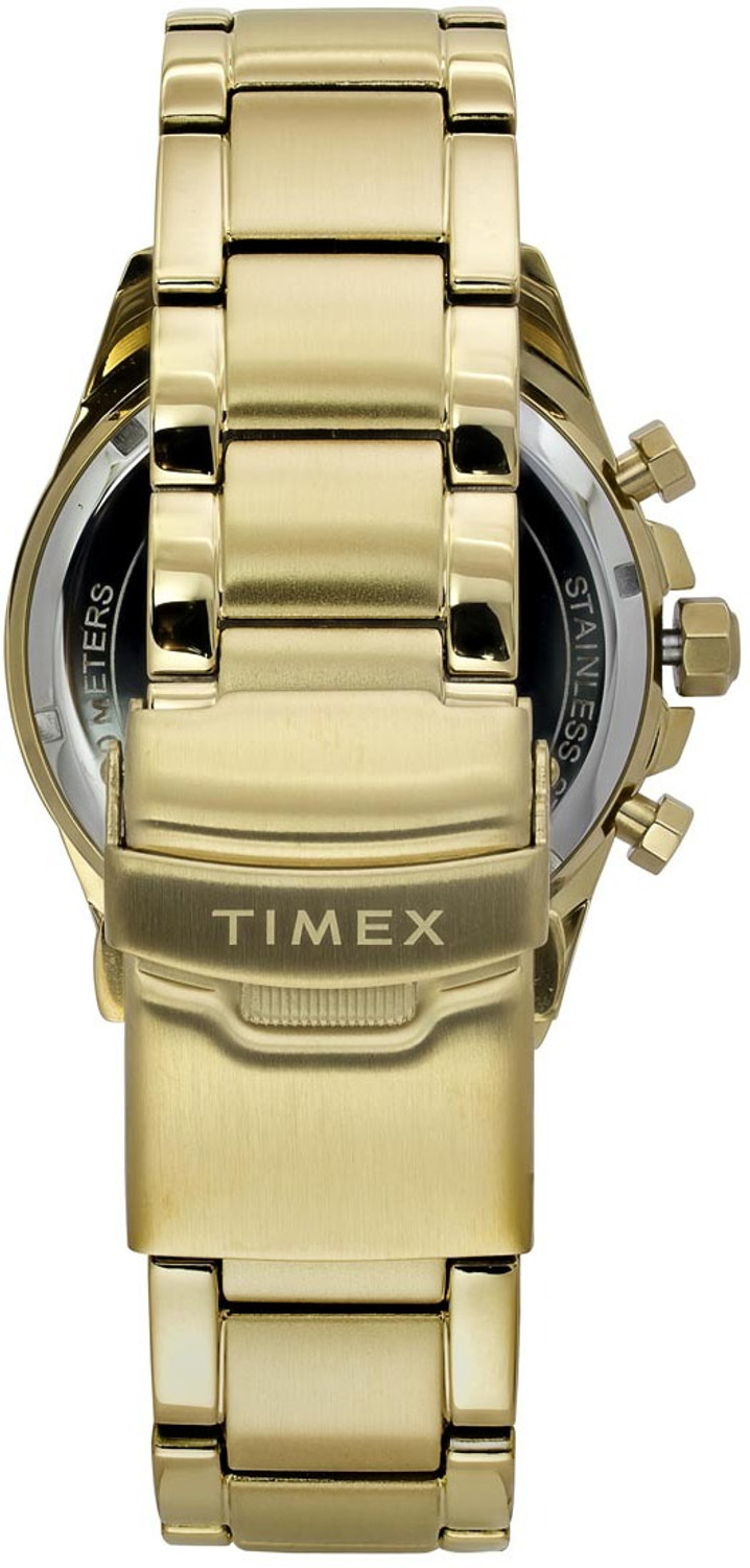 Image of TIMEX TWEG27700 Signio Round 46mm Green Dial Analog Watch - For Men