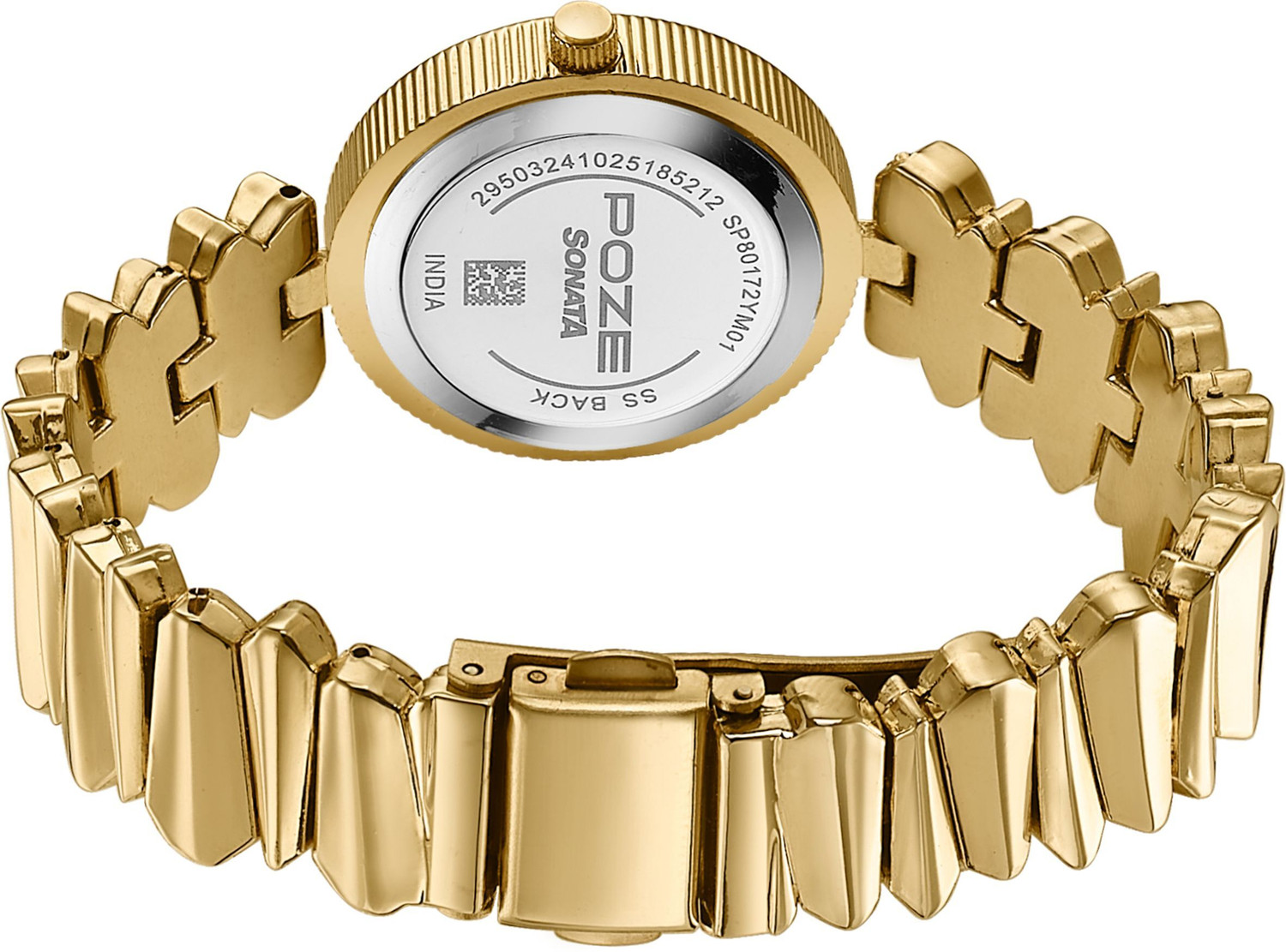 Image of SONATA Poze 8 Sonata Poze 8 Quartz IPG Dial IPG Alloy Strap Analog Watch - For Women