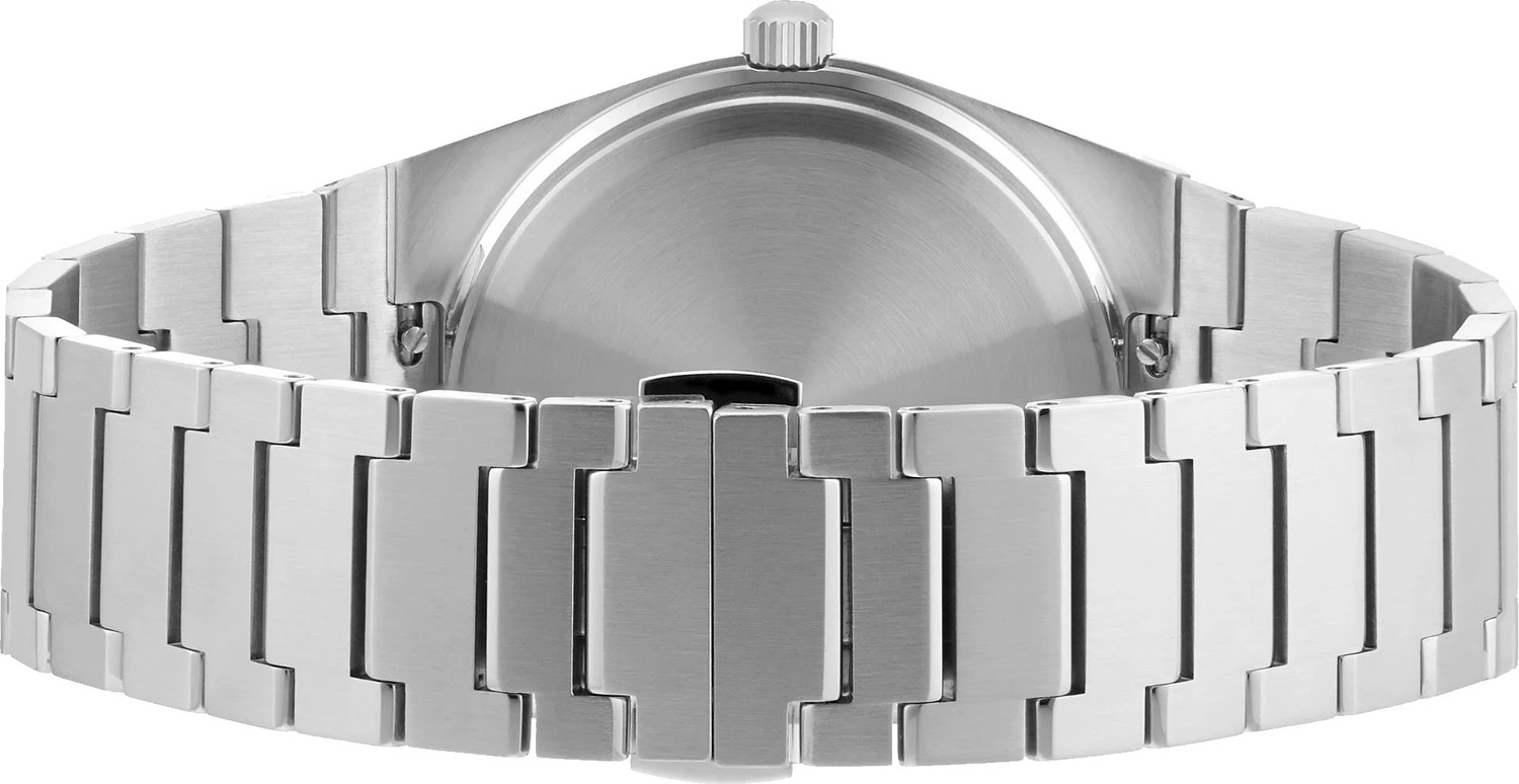 Image of Shocknshop Classic Stainless Steel Blue Wrist Watches Date Chronograph Analog Watch - For Men