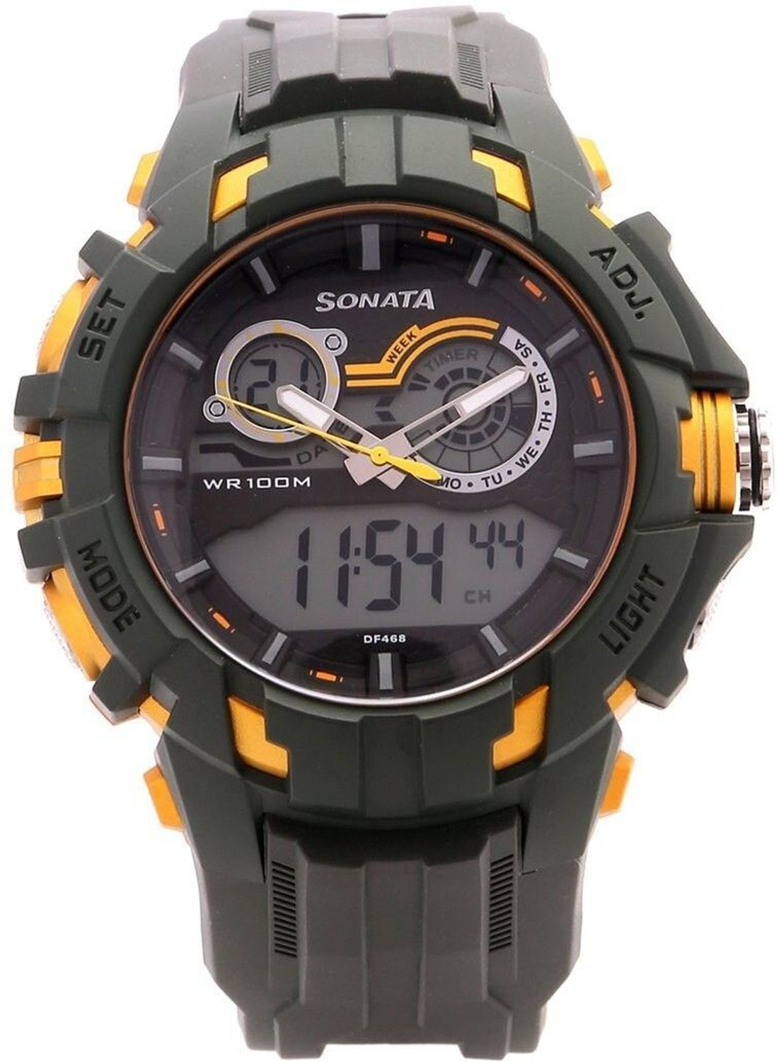 Image of SONATA NP77045PP05 SF Ocean Series Analog-Digital Watch - For Men
