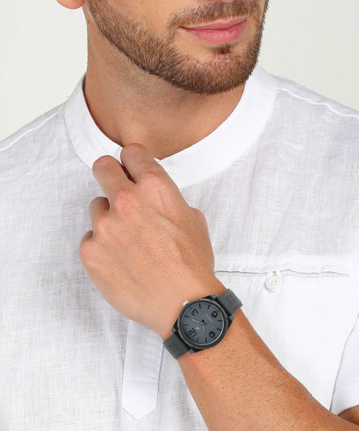 Fastrack NT38040PP01 Grey Dial Men's Watch - Image 5