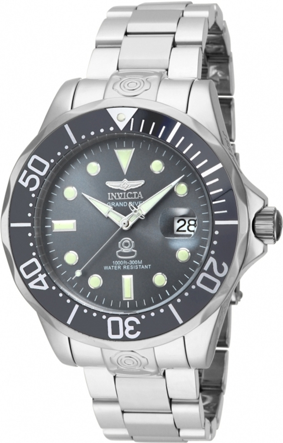 Image of INVICTA 16037 Automatic Black Dial Analog Watch - For Men
