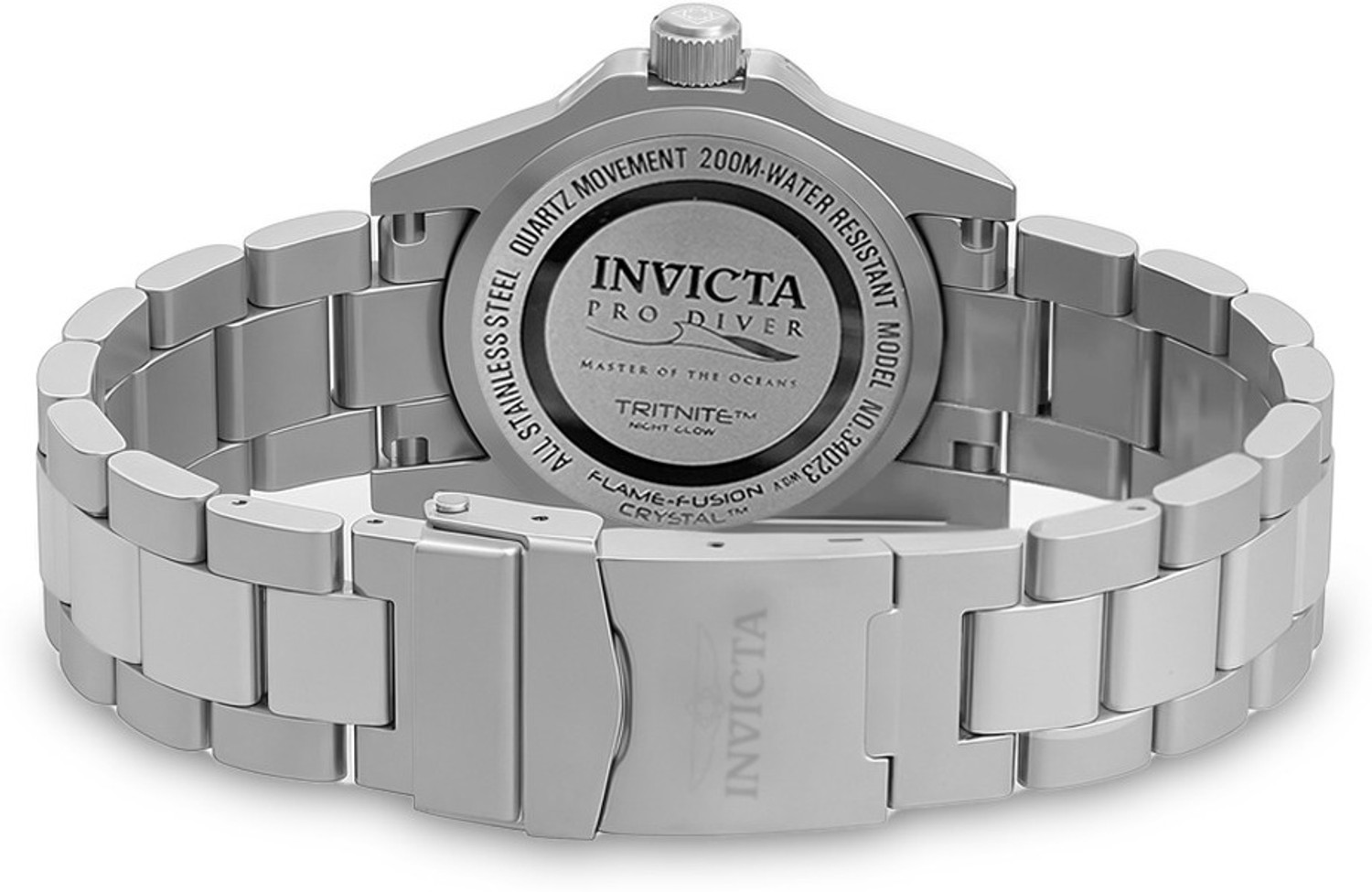 Image of INVICTA 34023 Pro Diver Quartz Blue Dial Analog Watch - For Men