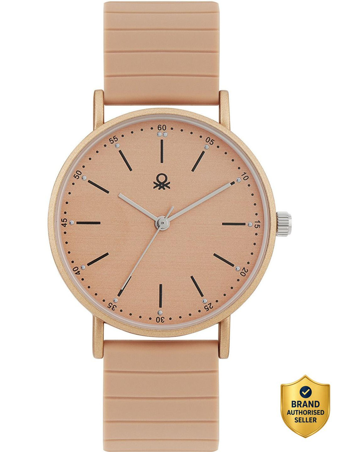 Image of United Colors of Benetton Brown Dial Analog Watch - For Women