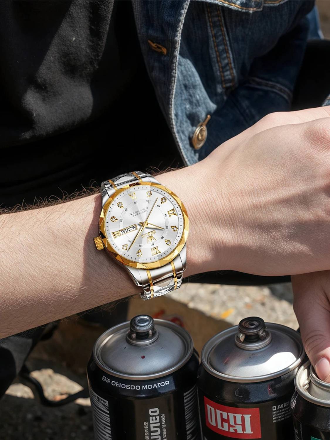 OLEVS Analog Watch for Men - Image 4