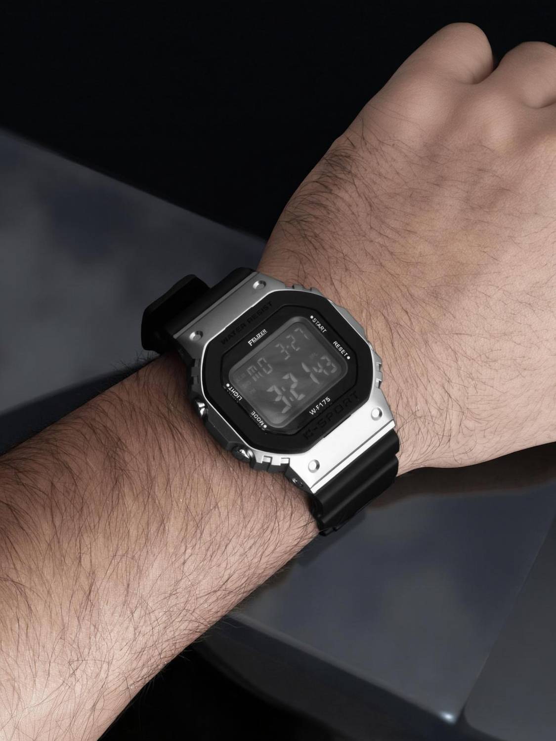 Felizer Ultra Slim Square Digital Watch - Image 1