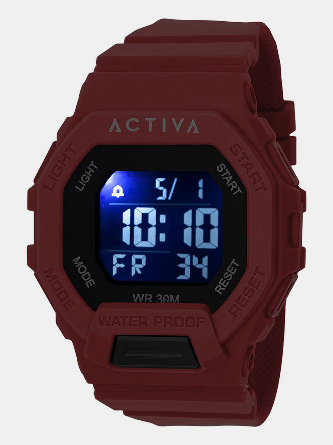 Image of INVICTA ESSENTIALS Activa By Invicta Black Dial Digital Watch - For Men
