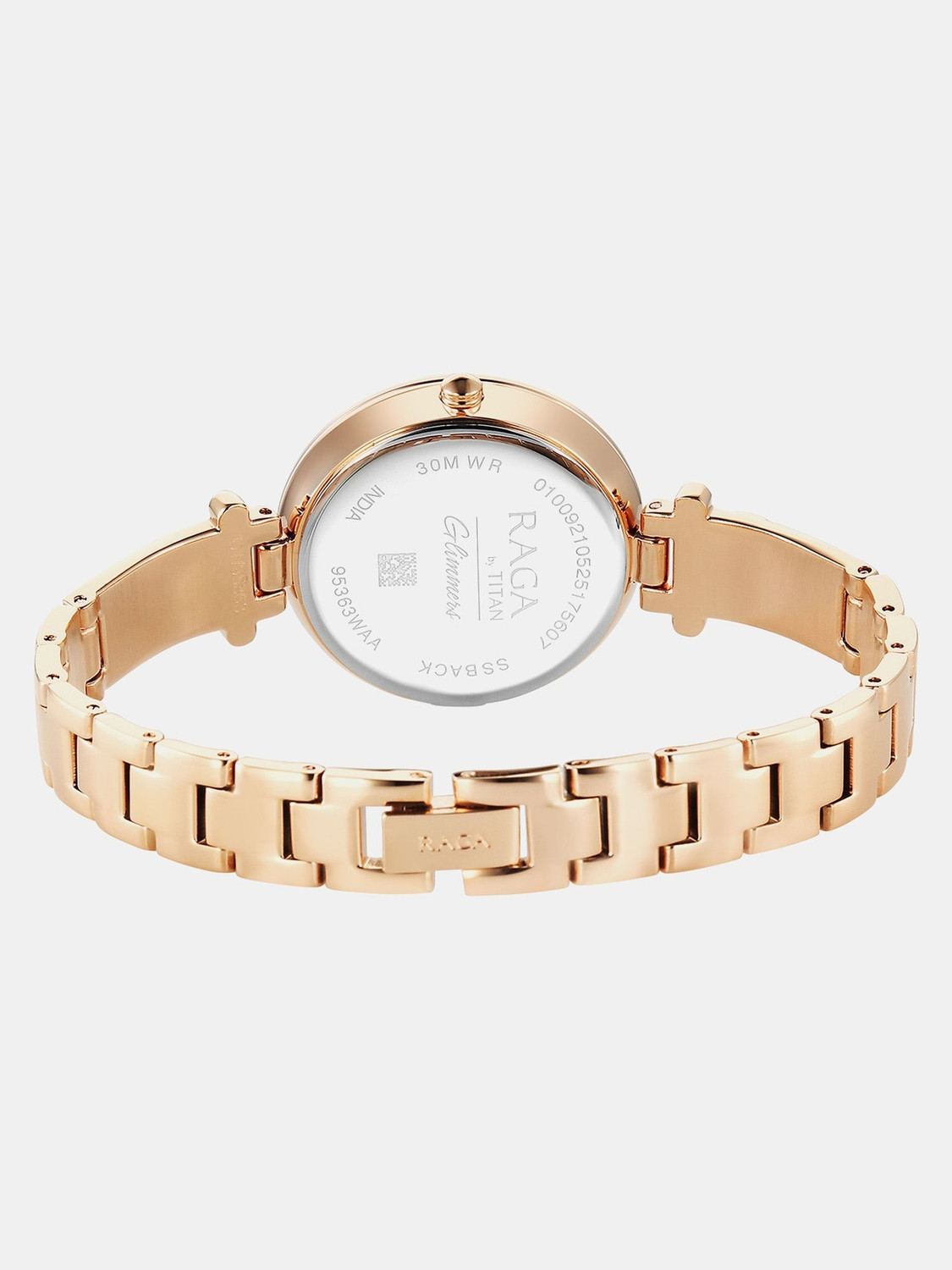Image of Titan Glimmers Titan Raga Glimmers Quartz White Round Dial Women's Watch / Analog Watch - For Women
