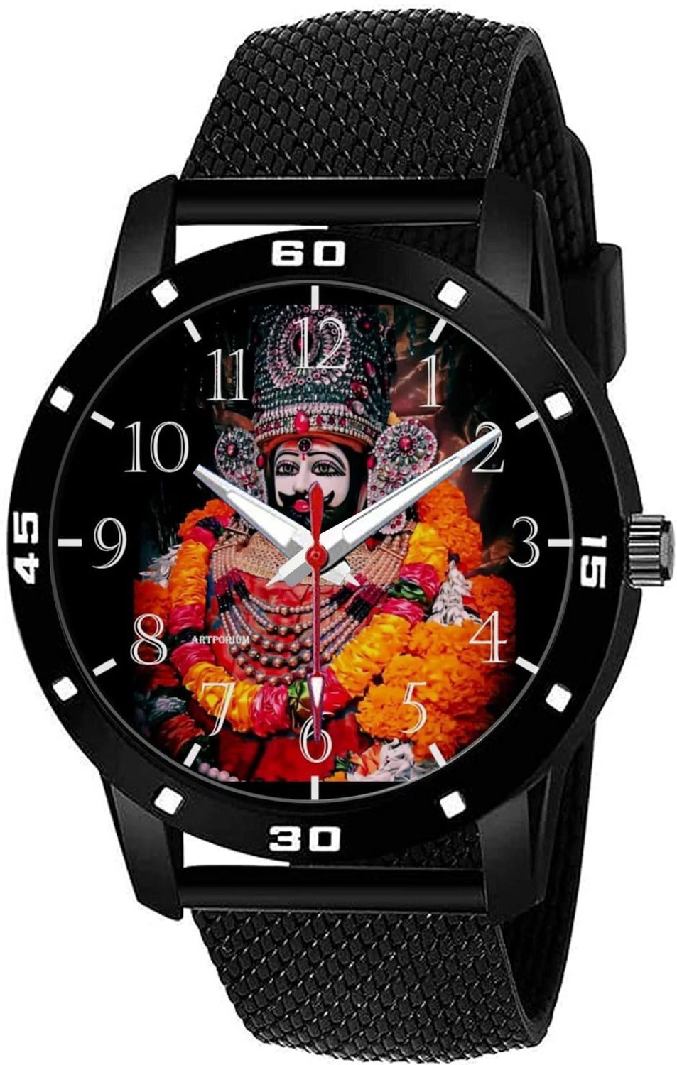 Image of house of common khatu shyam baba khatu shyam watch for men&women Analog Watch - For Men