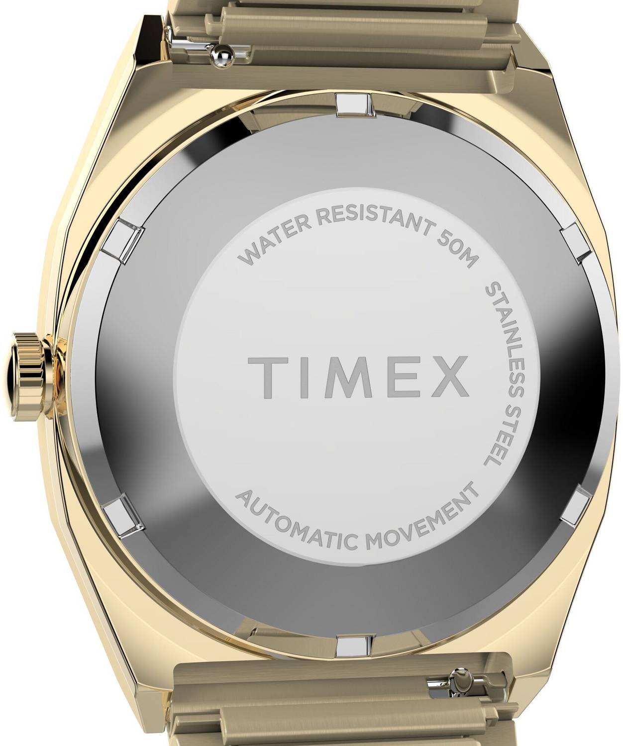 TIMEX TW2Y07200UJ Q Square 34mm Champagne Dial Watch - Men - Image 4