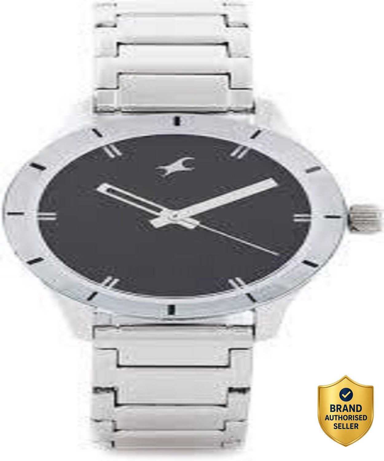Image of Fastrack NP6078SM06 Monochrome Analog Watch - For Women