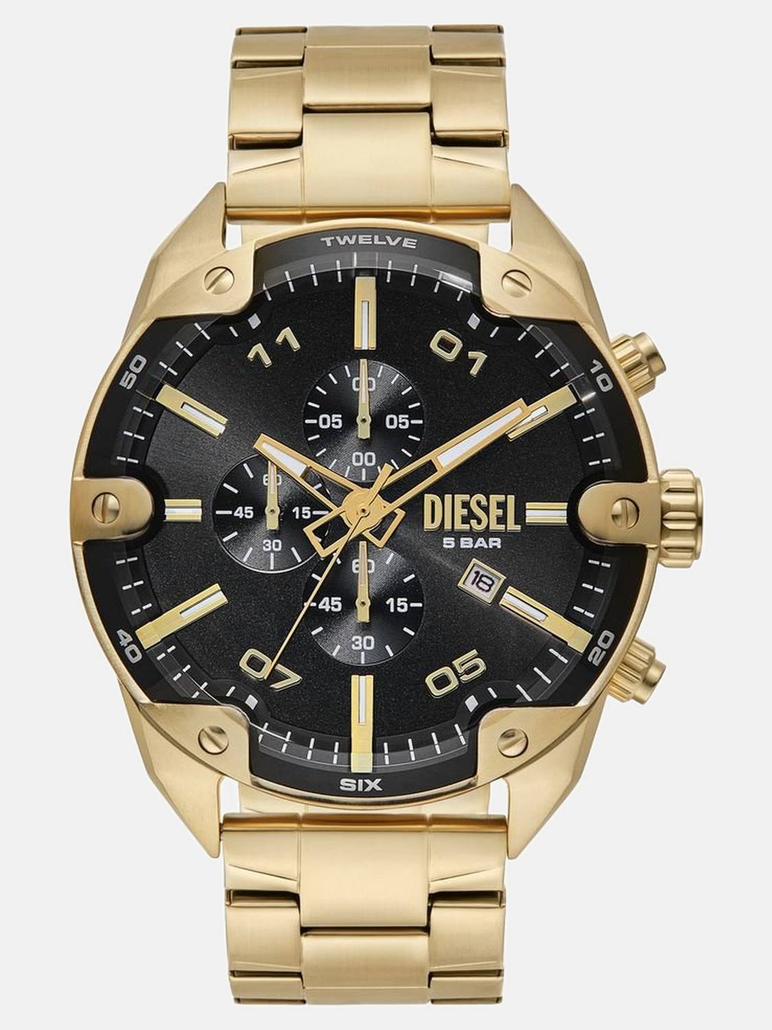 DIESEL Spiked Spiked Analog Watch - For Men - Buy DIESEL Spiked