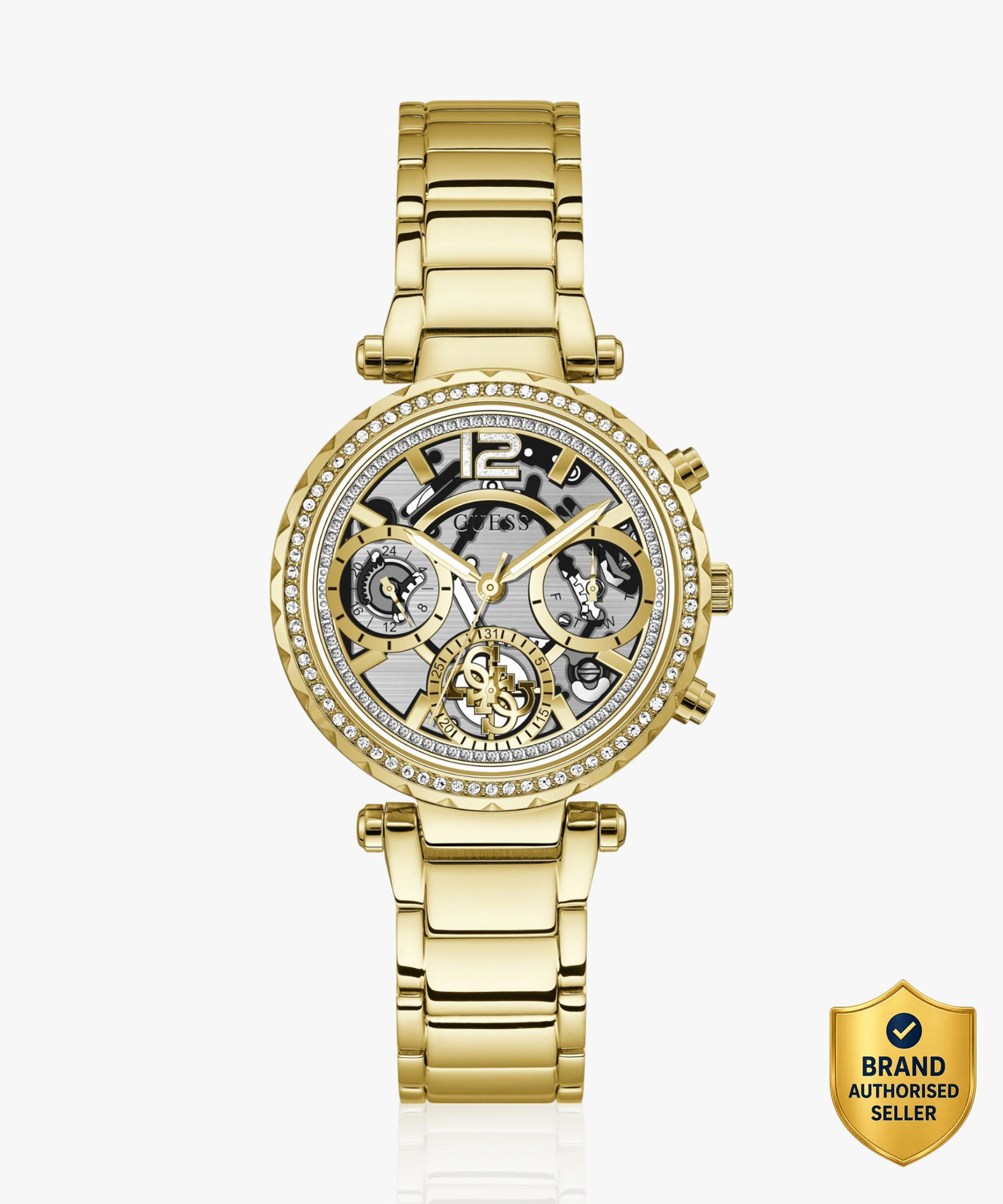 Image of GUESS Guess Analog Clear Dial Women's Watch GW0403L2 Analog Watch - For Women