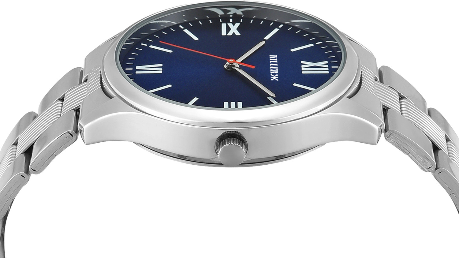 Image of KILLER Killer Classic Water Resistant & Scratch Resistant Blue Quartz Watch For Mens Analog Watch - For Men