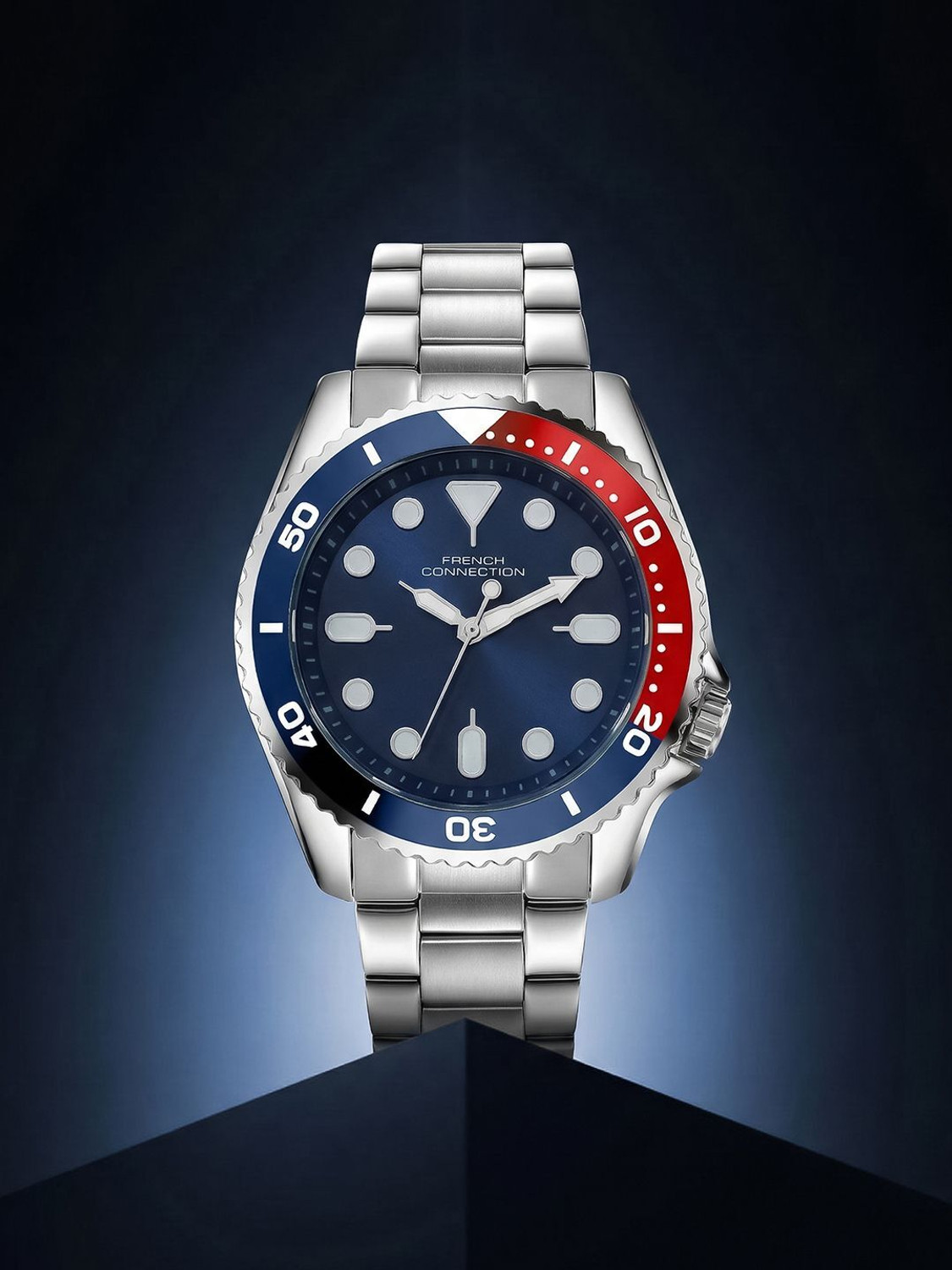 Image of French Connection Stylish Combination of Bracelet Analog Watch - For Men