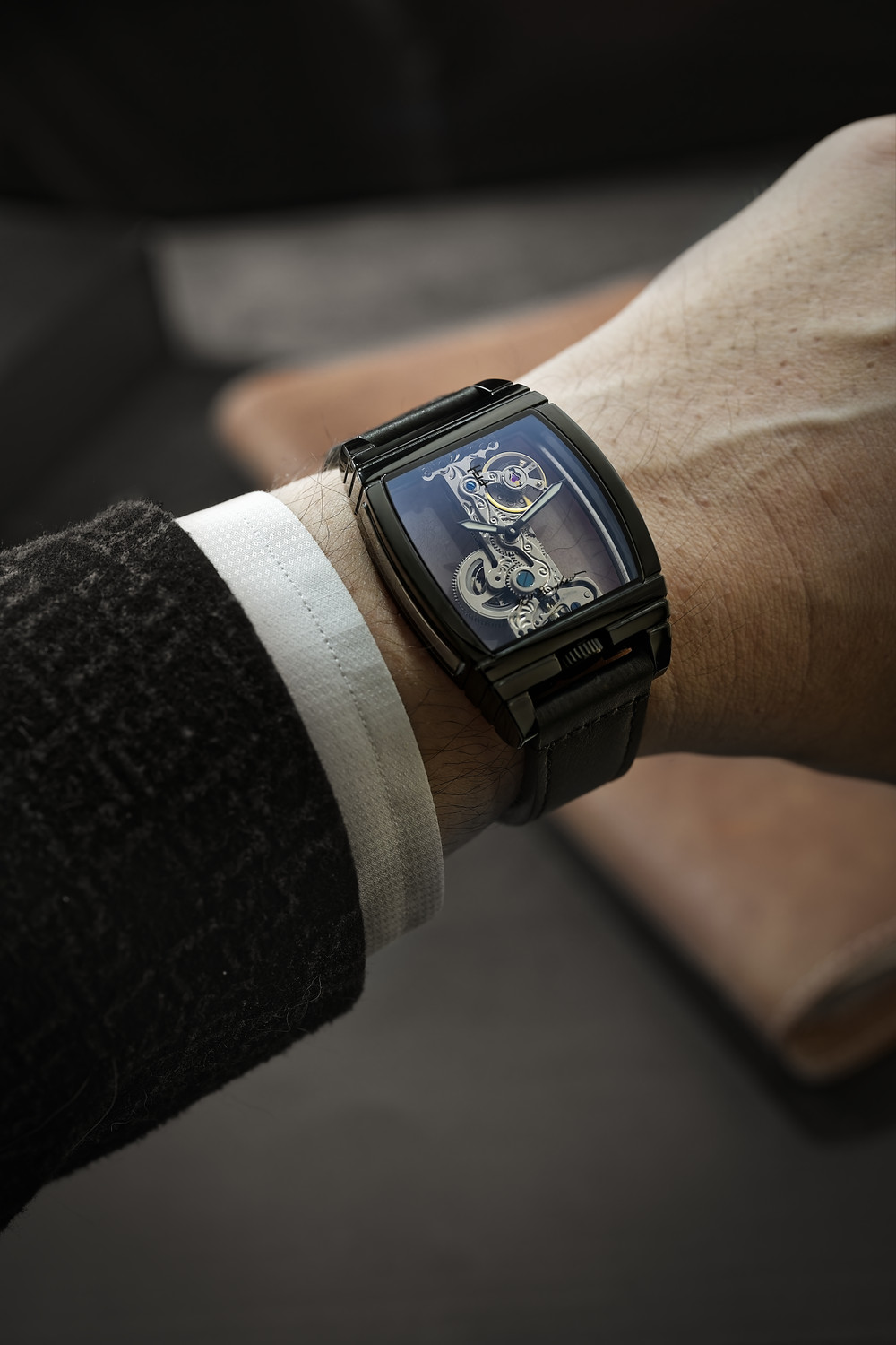 Image of Earnshaw Wolver Bridge Automatic Analog Watch - For Men ES-8299-05