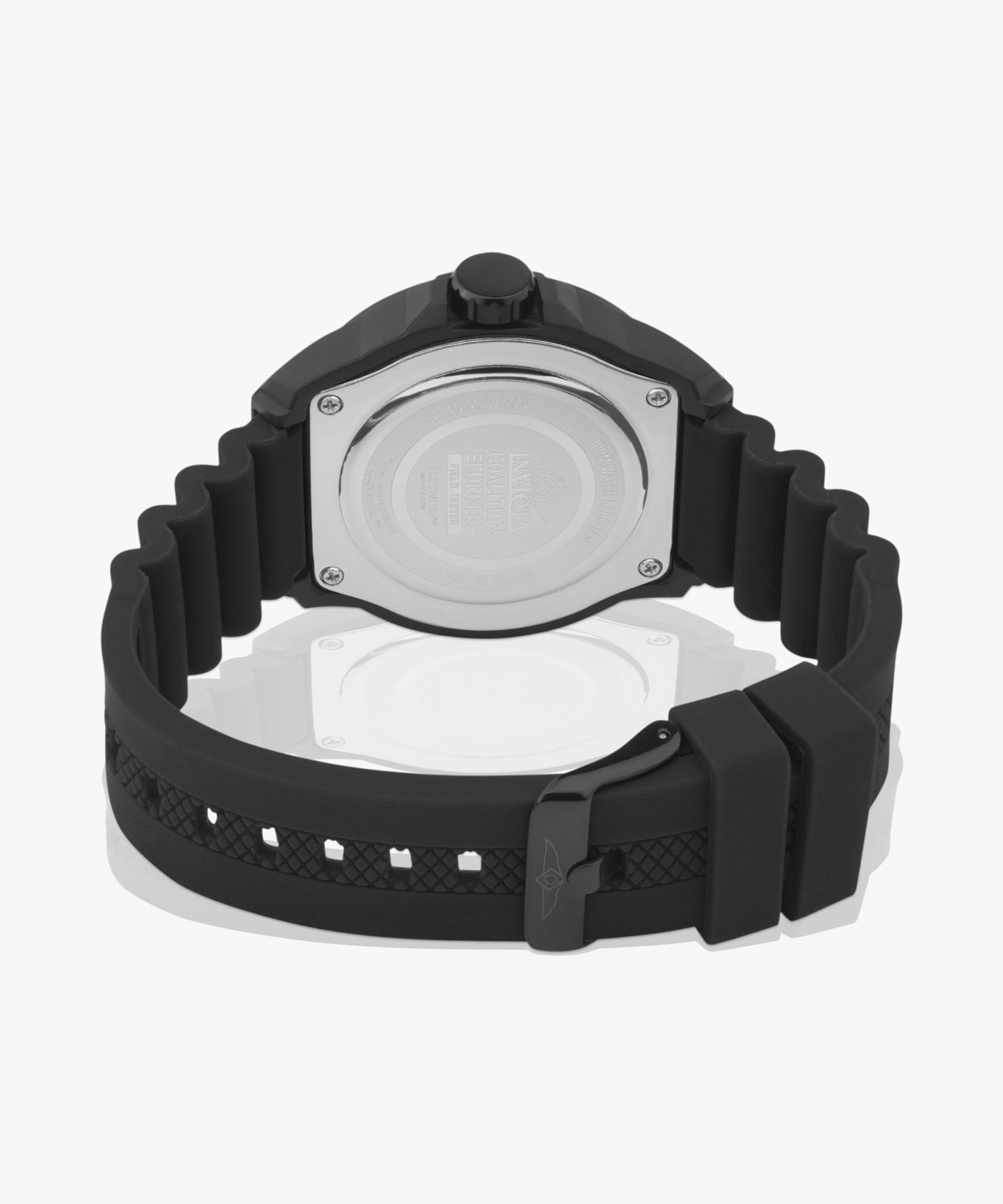 Image of INVICTA 46389 Coalition Forces Black Dial Analog Watch - For Men