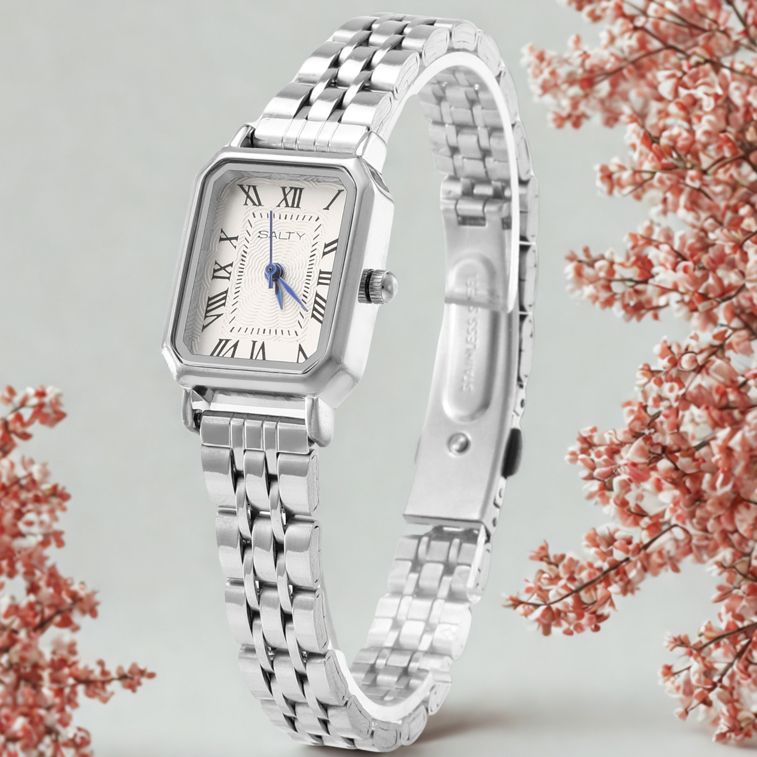 Image of Salty New White Dial Classic Watch Analog Watch - For Women