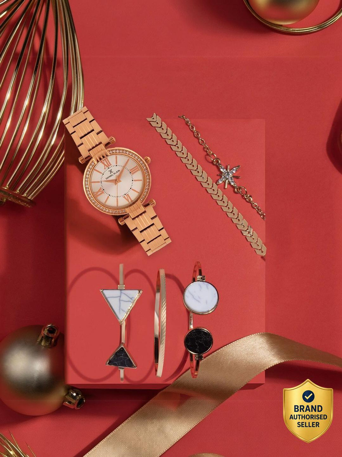 Image of DANIEL KLEIN Women's Gift Set Women's Gift Set Analog Watch - For Women