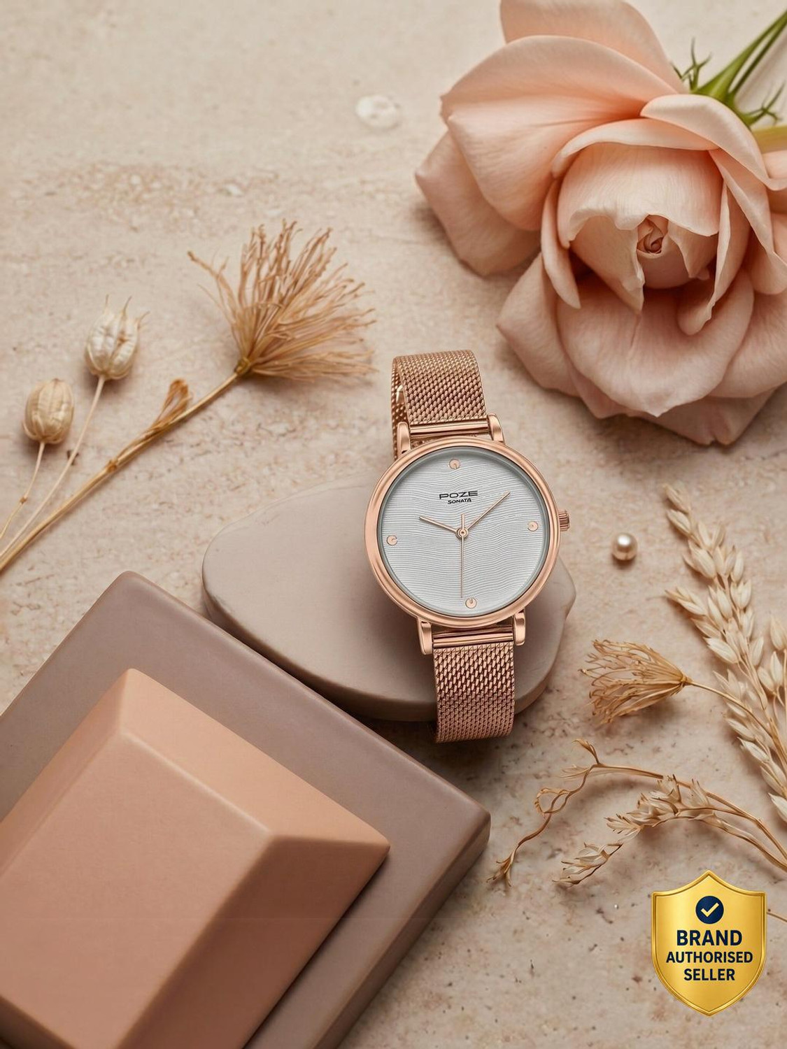 Image of SONATA Poze Drop 9.1 Analog Watch - For Women