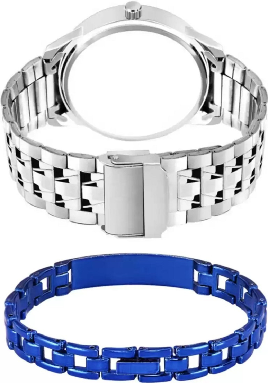 Image of Shivark Analog Watch - For Couple New couple Watch Black And White Dia with bracelet For Women & Men