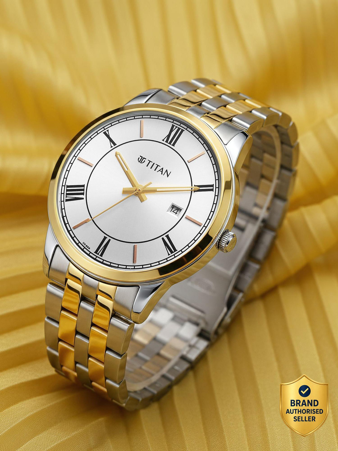 Image of Titan Karishma Festive 3.0 Titan Karishma Festive 3.0 Quartz Silver Round Dial Men's Watch / Analog Watch - For Men