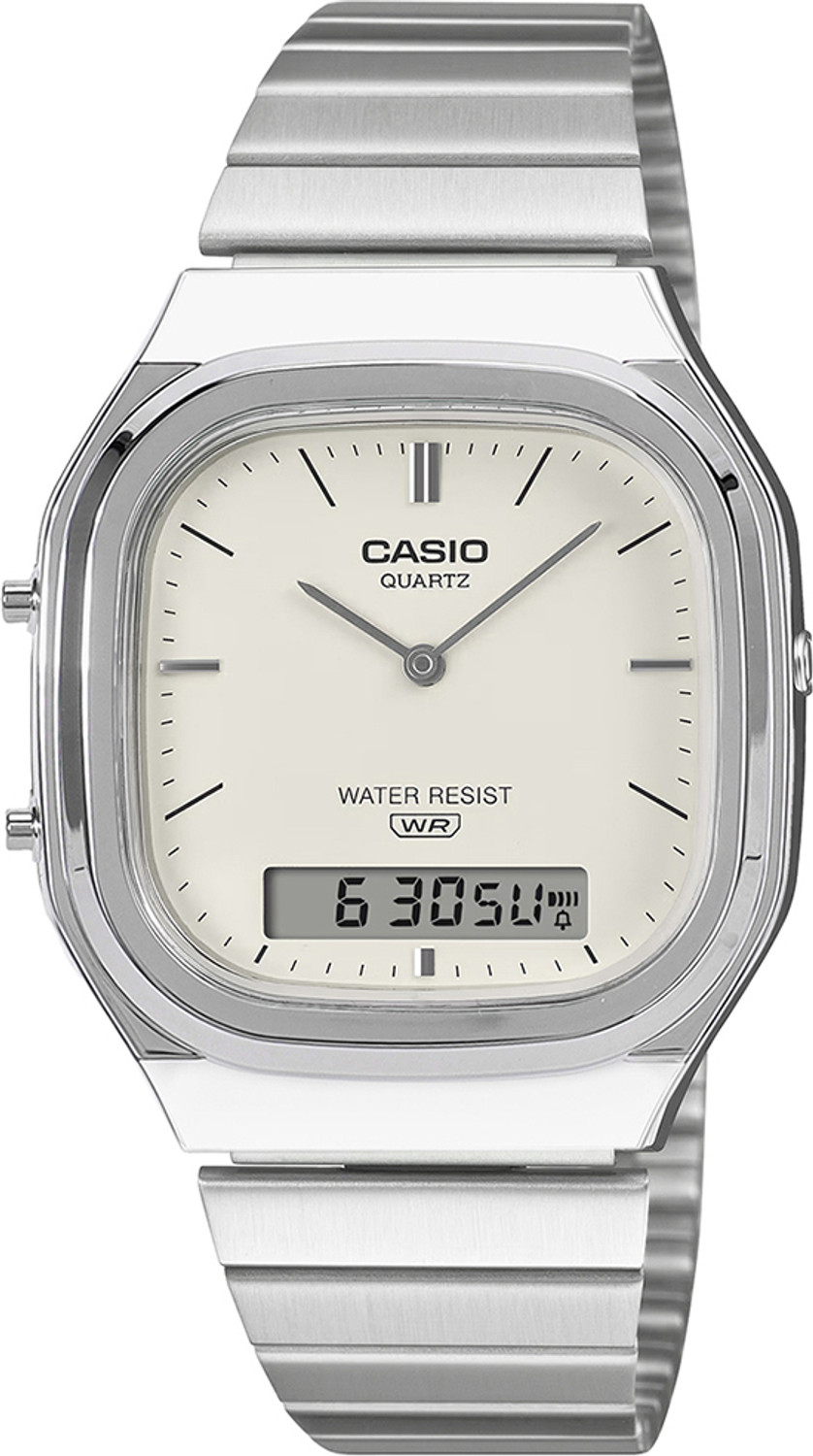 Image of CASIO AQ-240E-7A2DF VINTAGE Analog-Digital Watch - For Men & Women