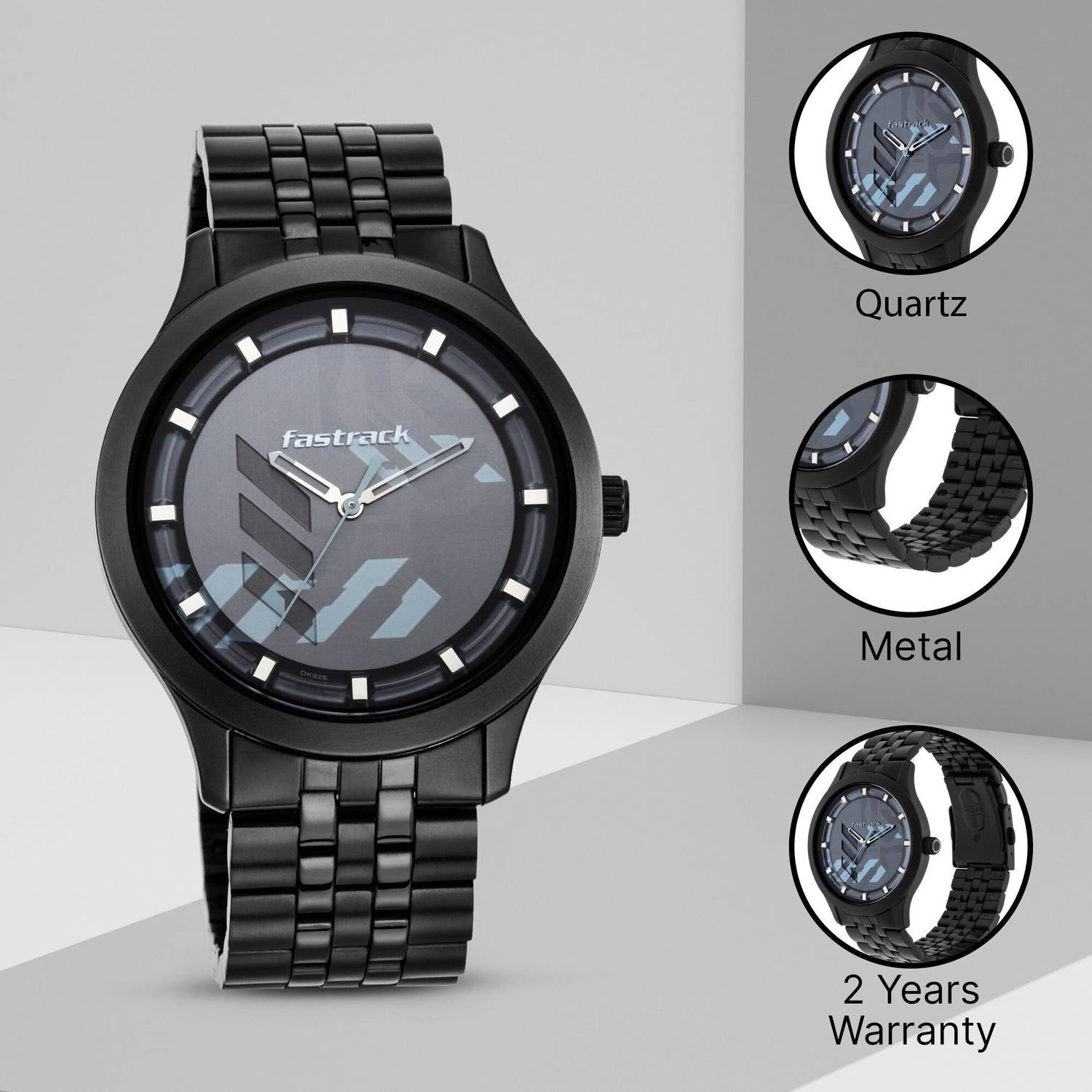 Fastrack NP3250NM01 Gamify Grey Dial Analog Watch - Image 3