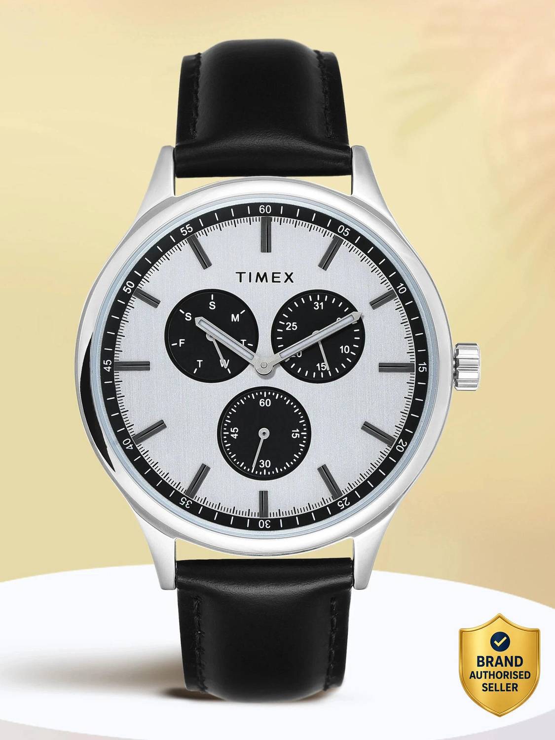 TIMEX Multi Function Silver Dial Analog Watch for Men