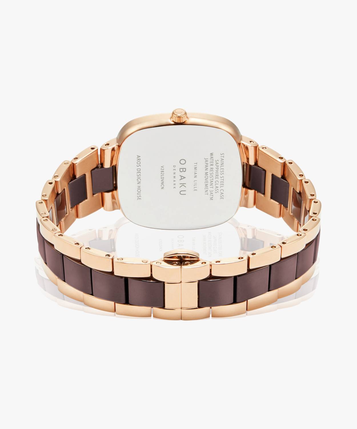 Obaku Denmark Timian Lille - Nut Quartz Watch NWT Obaku Timian Lille - Nut Quartz Watch New with Tags | eBay main image 3