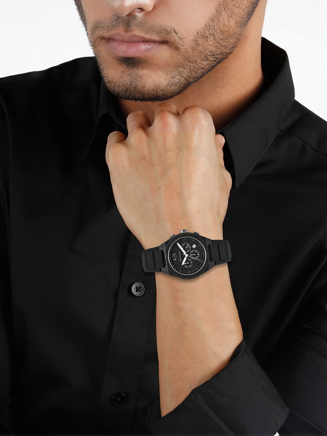 Image of A /X ARMANI EXCHANGE Rafael Rafael Analog Watch - For Men