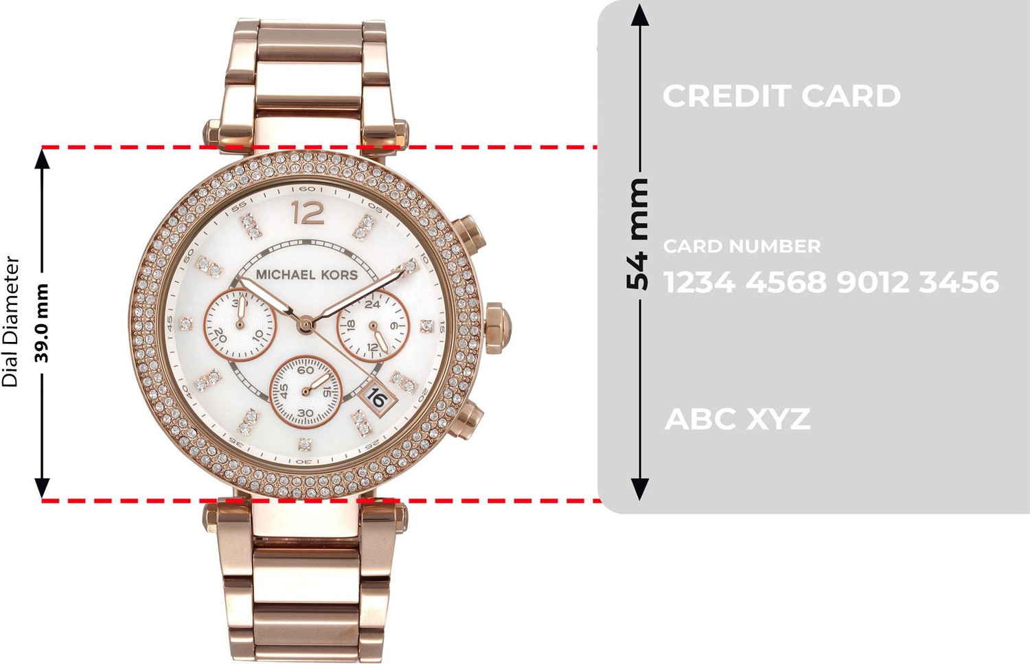 Image of MICHAEL KORS Parker Analog Watch - For Women