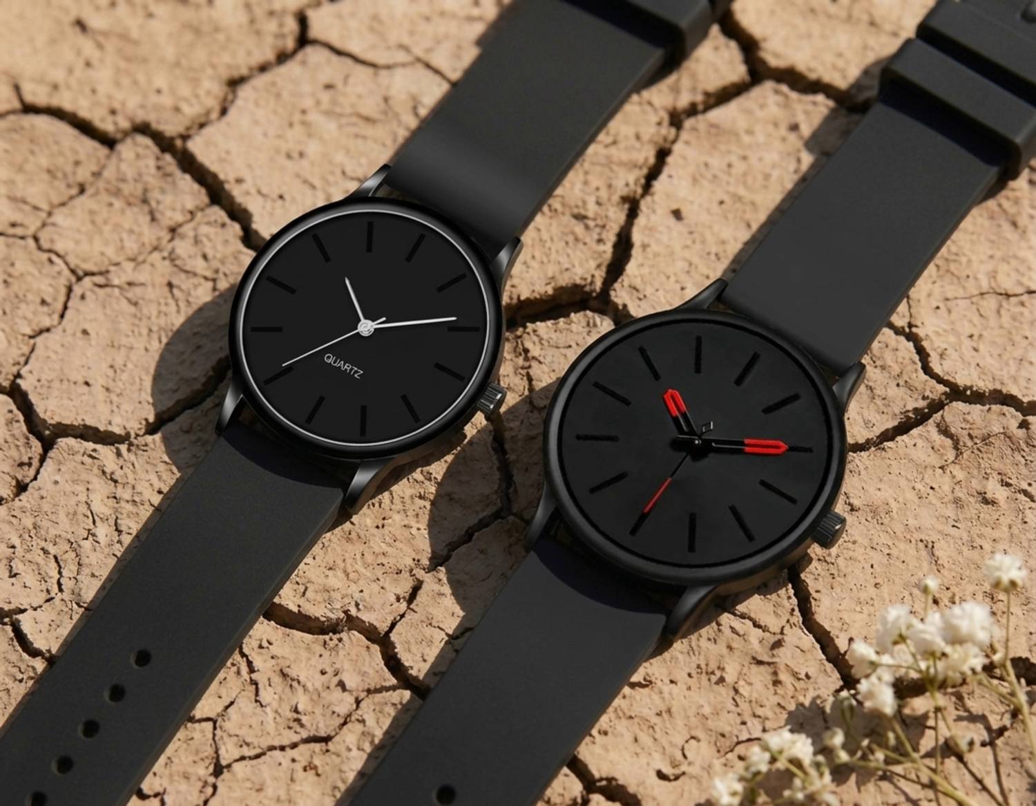 Rixan Trendy Casual & Formal Wear Combo Black Dial Analog Watch Pack - Image 2