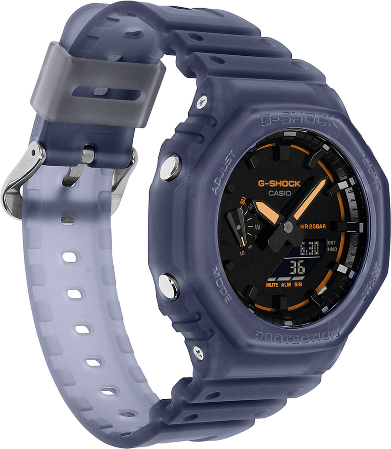 Image of CASIO GA-2100K-2ADR G-SHOCK Analog-Digital Watch - For Men
