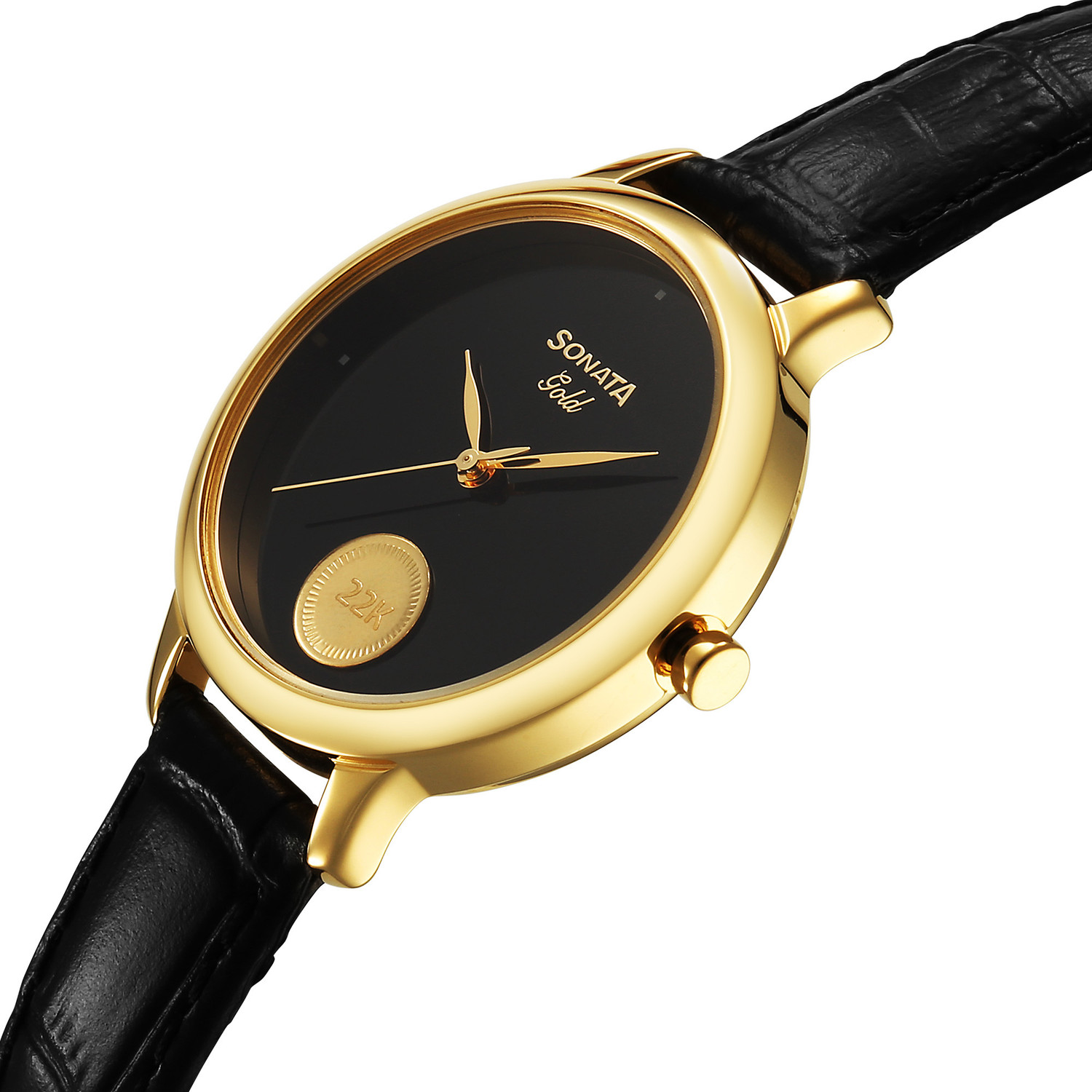 Image of SONATA Gold Analog Watch - For Women