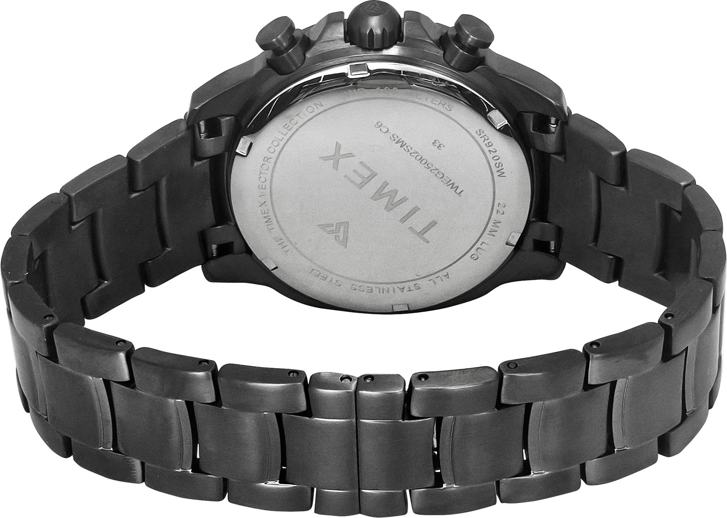 Image of TIMEX Vector Round 44mm Blue Dial Analog Watch - For Men TWEG25002
