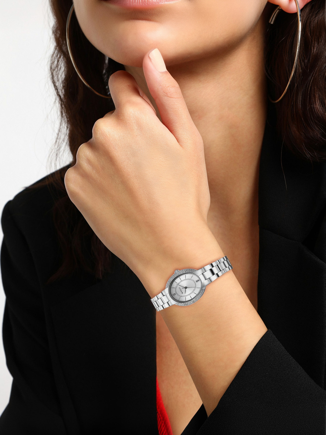 Image of Titan Purple Ladies Puple Metro Collection Analog Watch - For Women