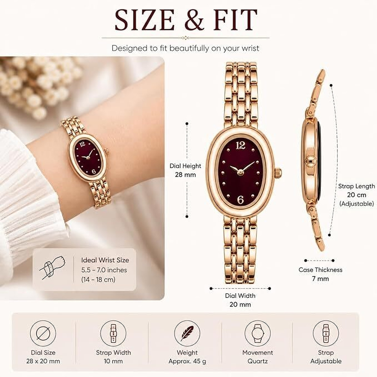Image of halfdot Analog Watch - For Women
