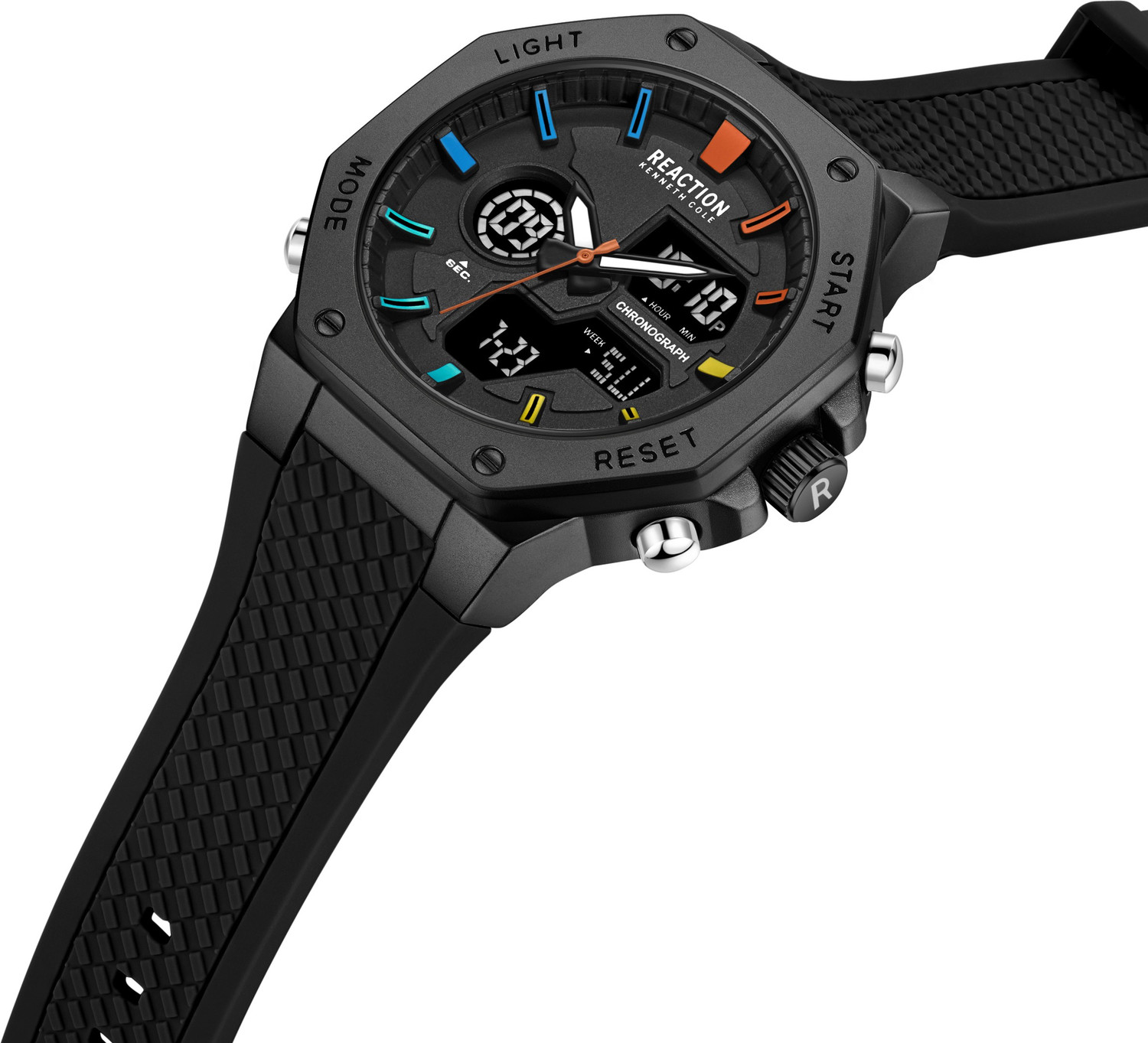 Image of Kenneth Cole Reaction Analog-Digital Watch - For Men