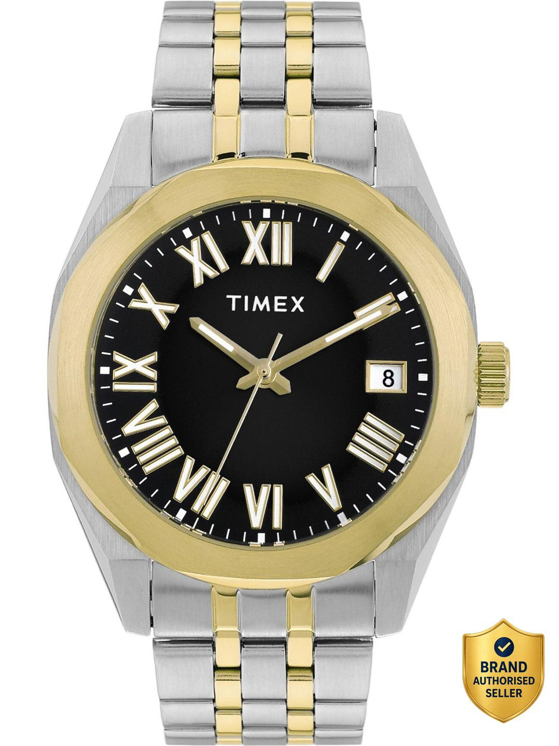 TIMEX TWEG296SMU04 Round 42mm Black Dial Analog Watch  - For Men