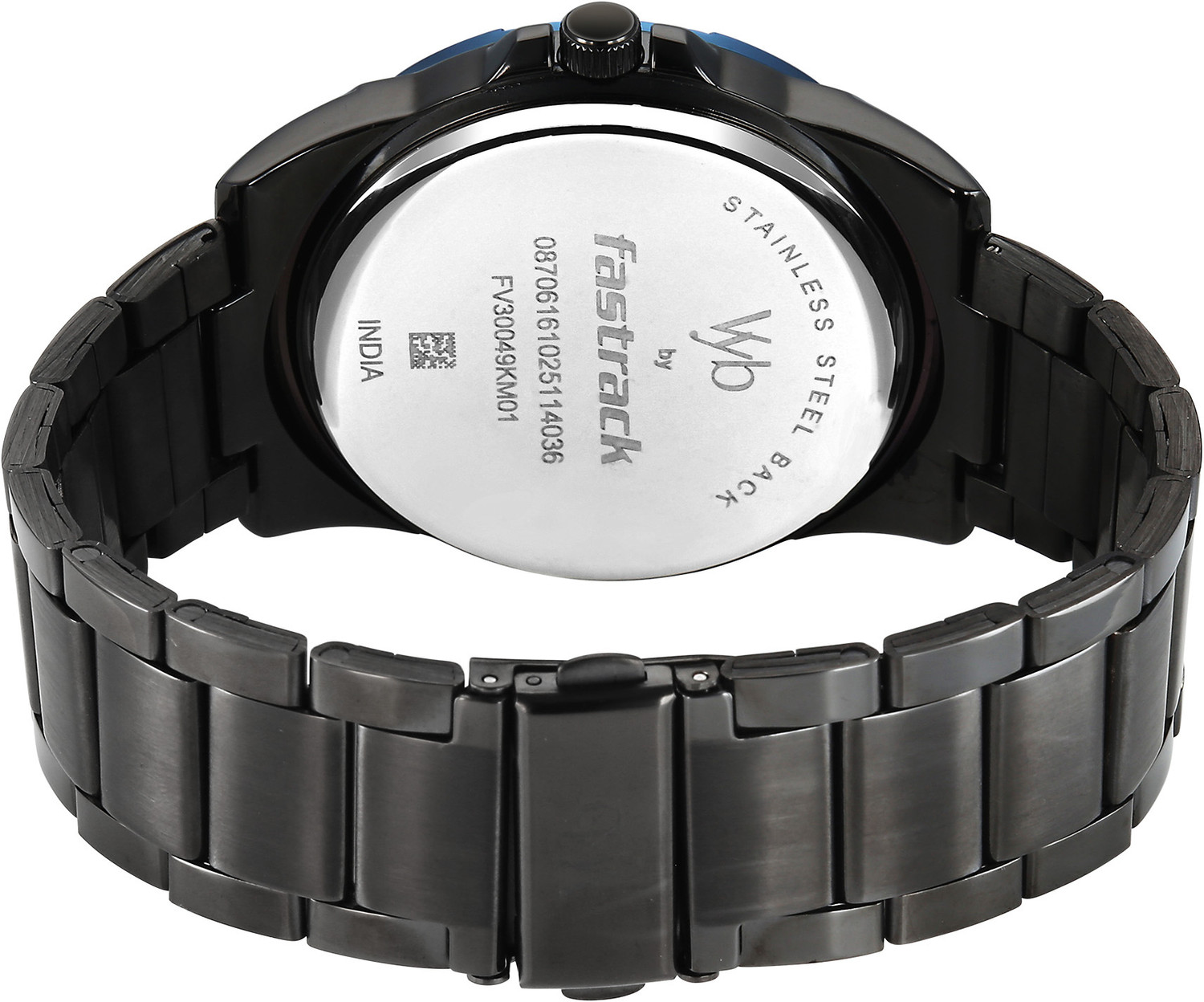 Image of Fastrack Vyb Horizon Fastrack Vyb Horizon Quartz Black Dial Black Strap Analog Watch - For Men