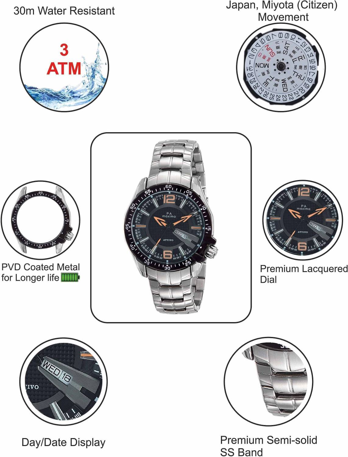 MAXIMA Analog Watch - For Men - Buy MAXIMA Analog Watch - For Men