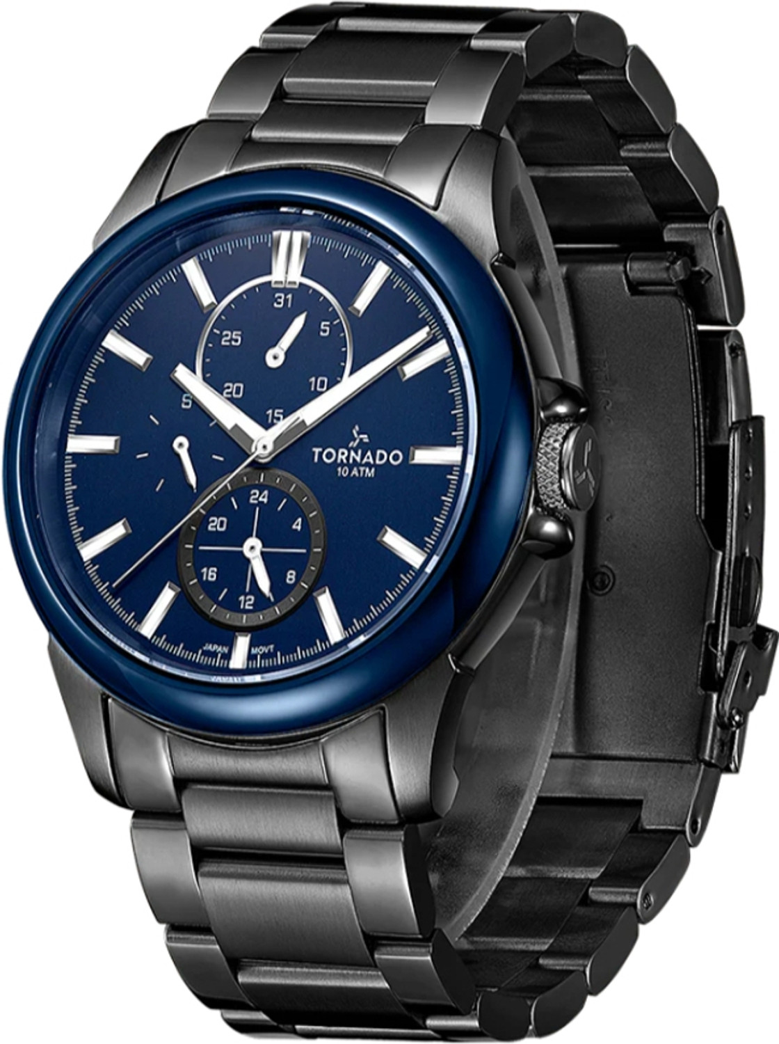 Image of Tornado T6107-XBXL Tornado Multi-Function Analog Watch - For Men