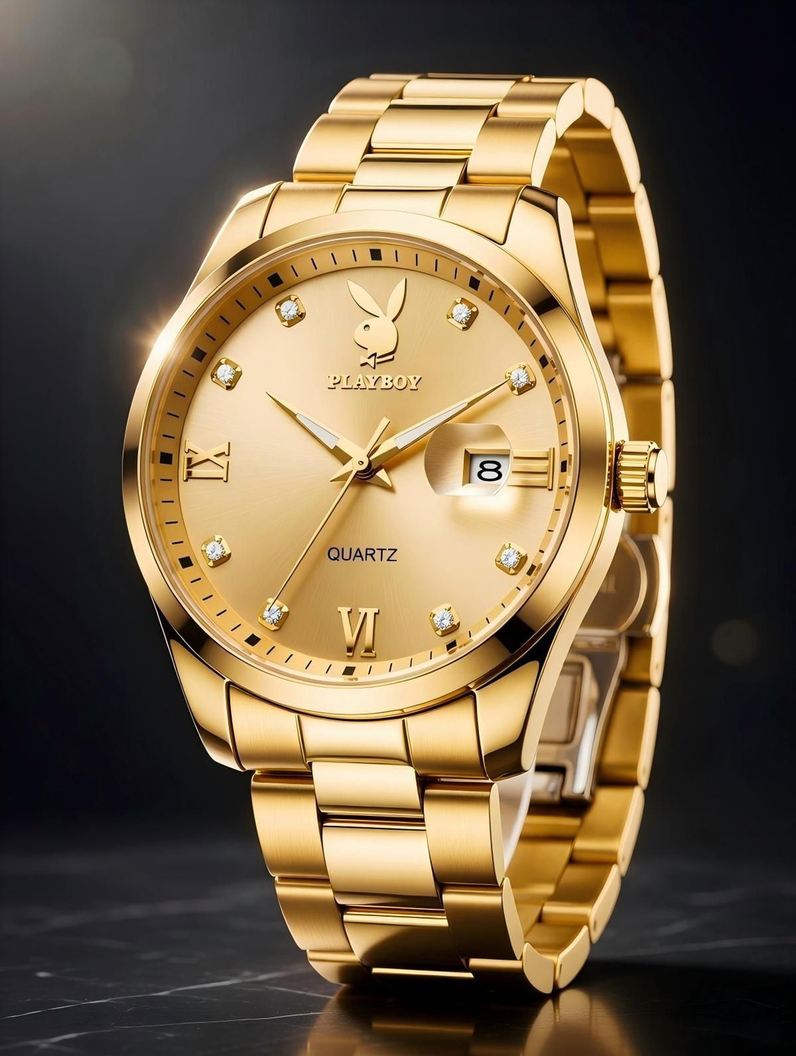 Image of PLAYBOY 3503 Luxury Business Casual Analog Watch - For Men