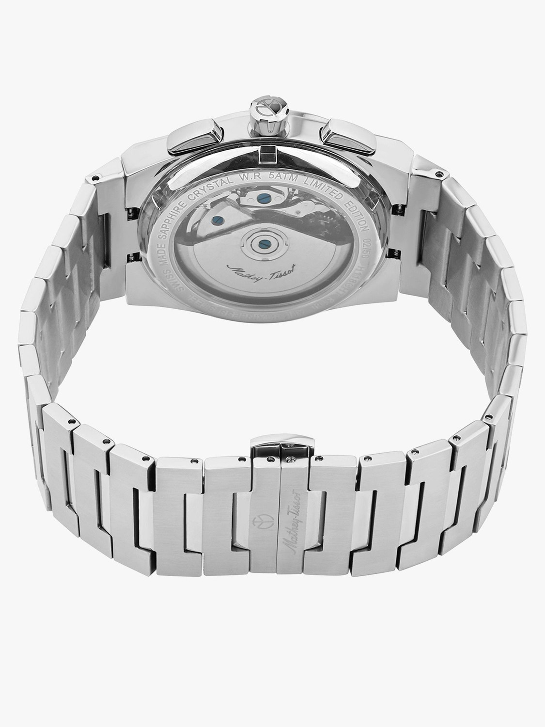 Image of Mathey-Tissot Zeus Chrono Automatic Swiss Made Zeus Chrono Automatic Black Dial Analog Watch - For Men