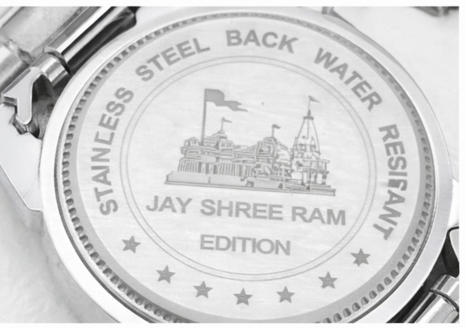 Image of LOOFTRADER SR-SKEL-2026 JAI SHRI RAM Skeleton Automatic Watch Analog Watch - For Men